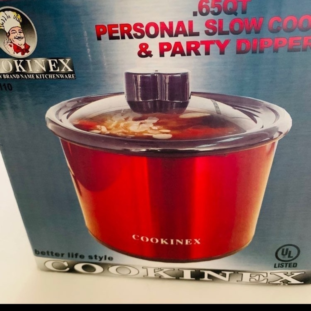 Cookinex 65Qt Personal slow cooker &party deeper